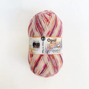 1 piece 100g Opal Aquarell 4 ply Wool Knitting Sock Yarn 11537