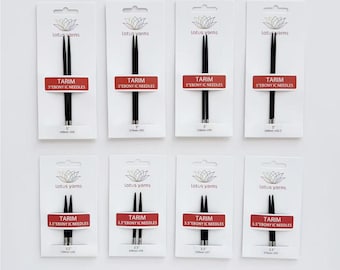 Lotus Yarns TARIM 5'' /3.5" Inch Interchangeable Needles Tips