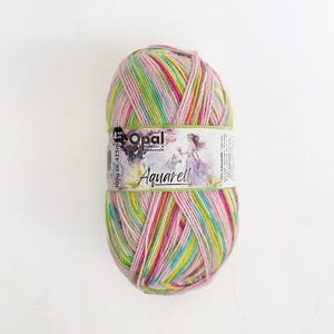 1 piece 100g Opal Aquarell 4 ply Wool Knitting Sock Yarn 11534