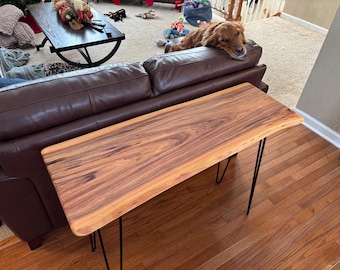 Live Edge Entryway/Sofa Table