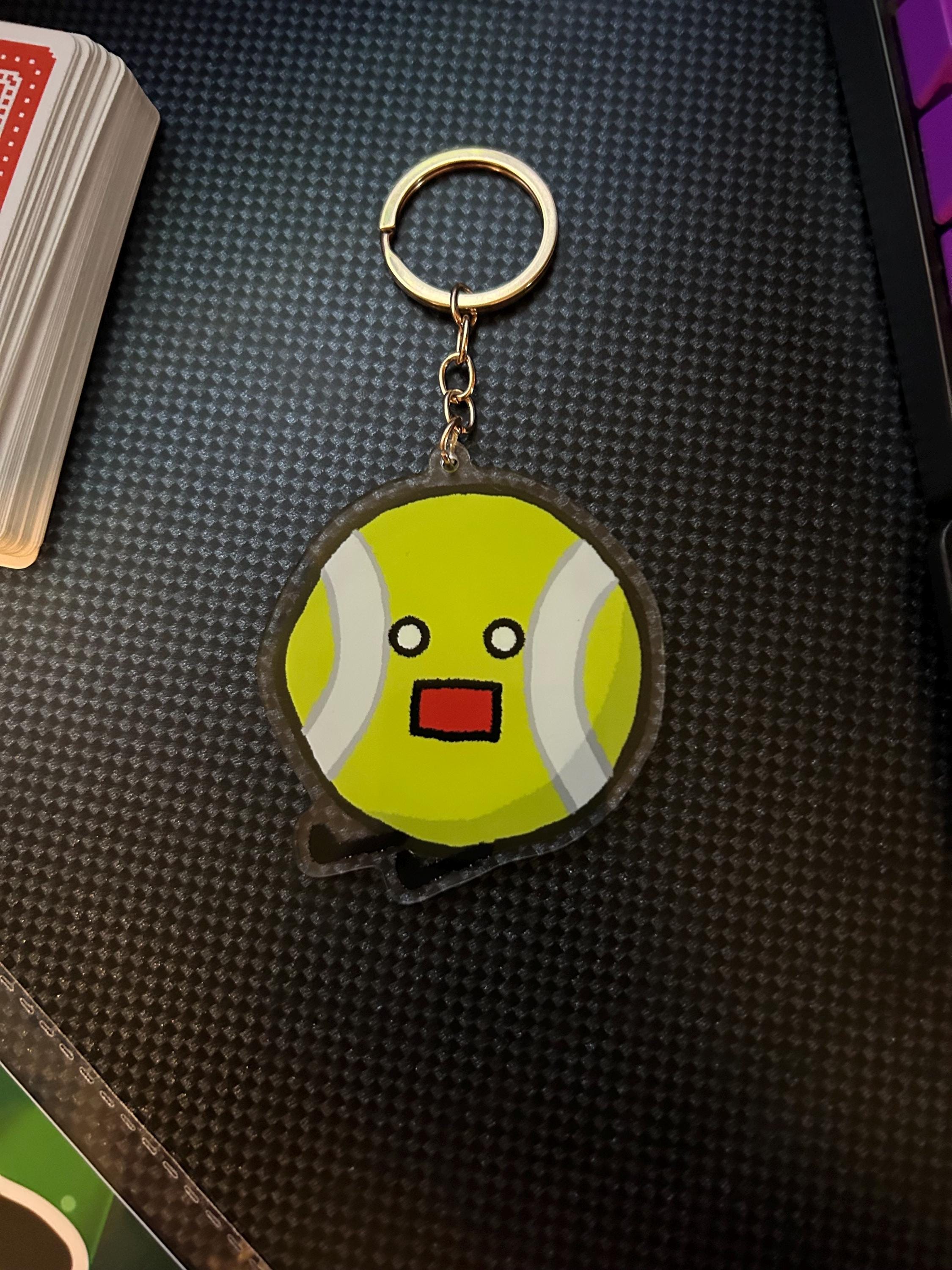 Tennis Ball BFDI Acrylic Keychain - Etsy