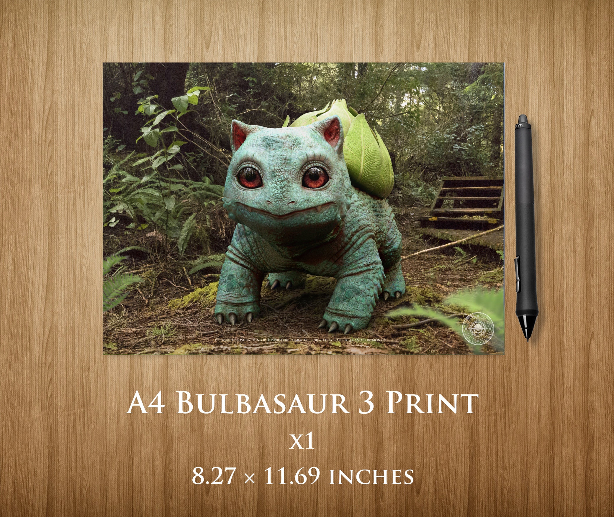 Bulbasaur 3 A4 Print - Etsy Australia Bulbasaur 3 A4 Print - Etsy Australia