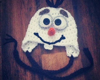 Olaf Hat Adult - Etsy
