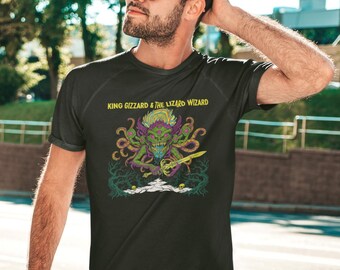 King Gizzard Psychedelic Monster Shirt - Trippy KGLW Style Art Tee