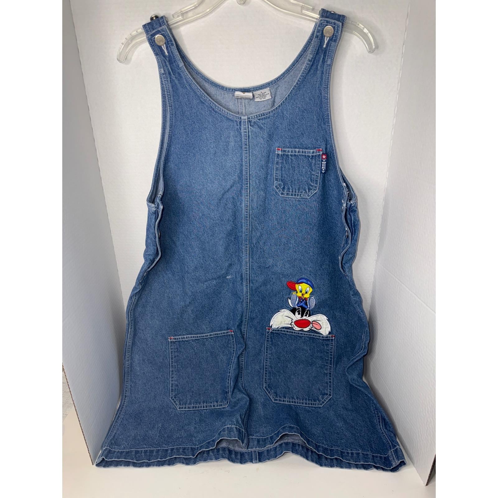 Cartoon Denim Dress