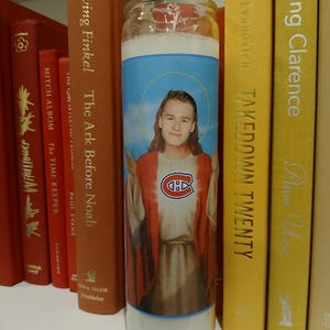 MONTREAL CANADIENS HABS Cole Caufield Suzuki dOBES Hutson Prayer Candle Funny Gift Groomsmen Gift Wedding Playoffs NhL Stanley Cup HOcKeY DEMIDOV