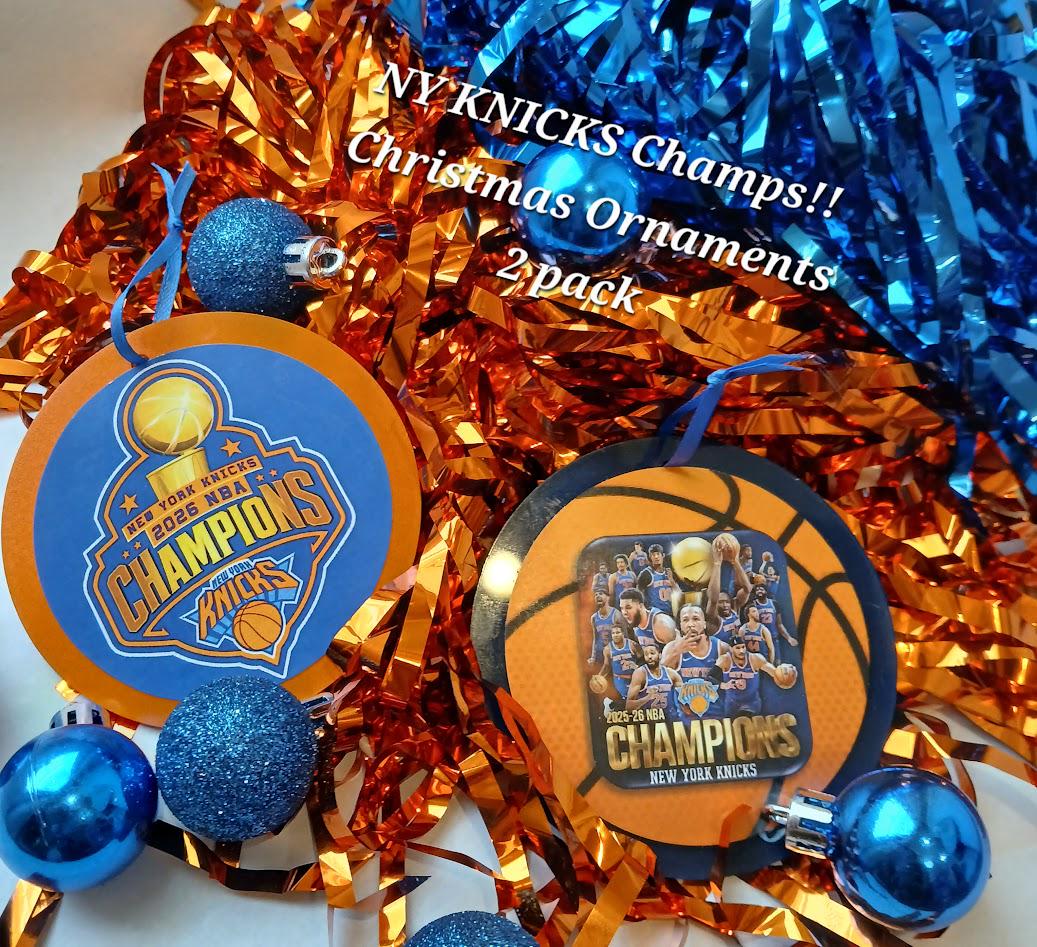 CAROLINA HURRICANES Stanley Cup Champs 2026 Christmas Ornaments