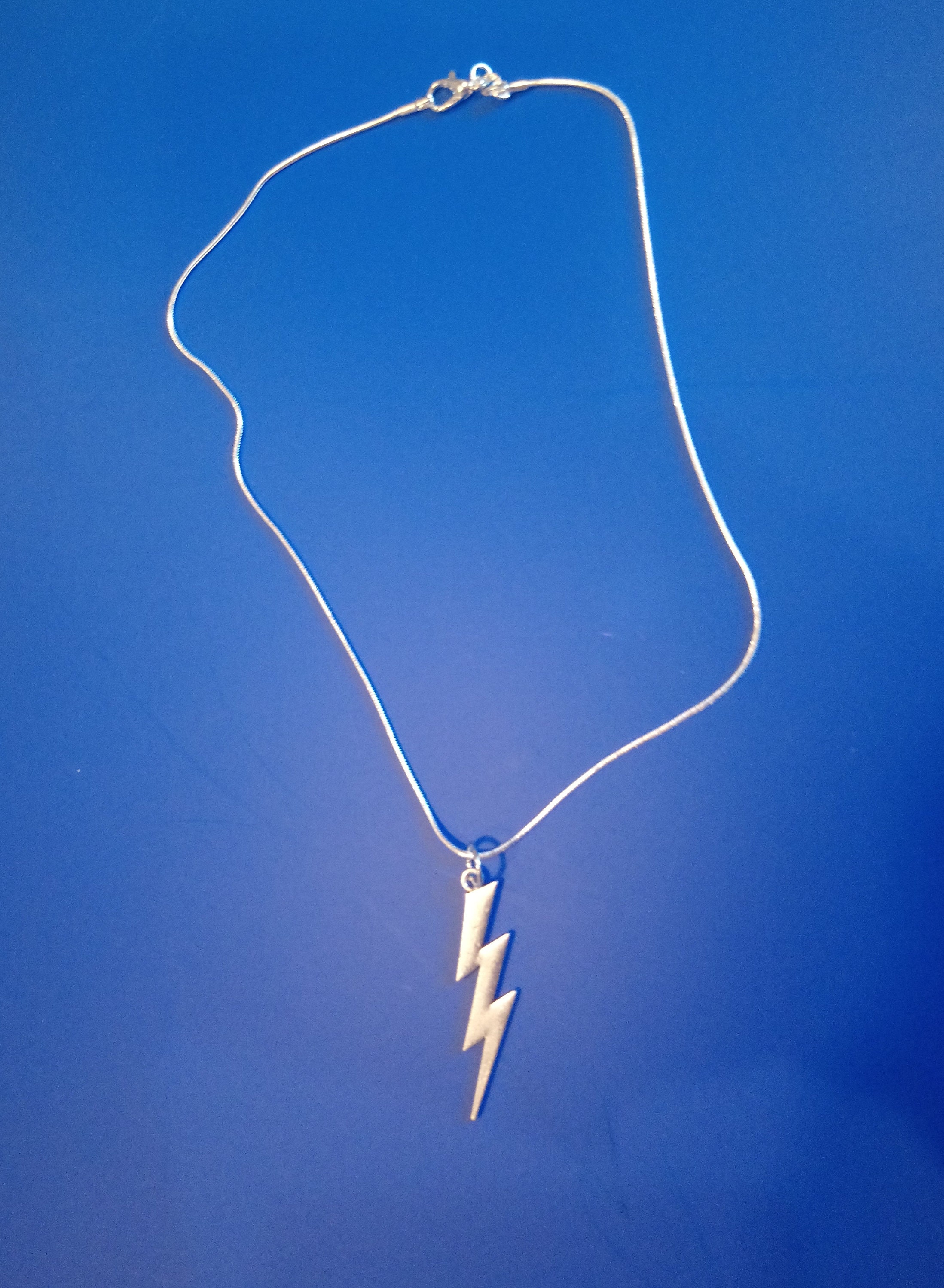 TAMPA BAY LIGHTNING NecklacE LIGHtnINg BOlt 16 chain Etsy