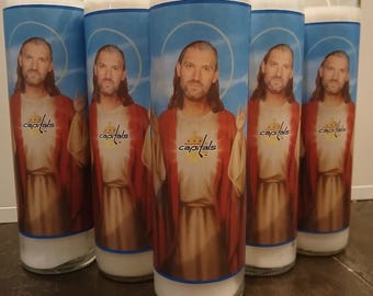 ALEX OVECHKIN Tj OShiE Washington Capitals GR8 Chase Prayer Candle Funny Gift Groomsmen Gift Wedding Playoffs NHL Stanley Cup