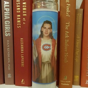 MONTREAL CANADIENS HABS Cole Caufield Suzuki dOBES Hutson Prayer Candle Funny Gift Groomsmen Gift Wedding Playoffs NhL Stanley Cup HOcKeY image 3