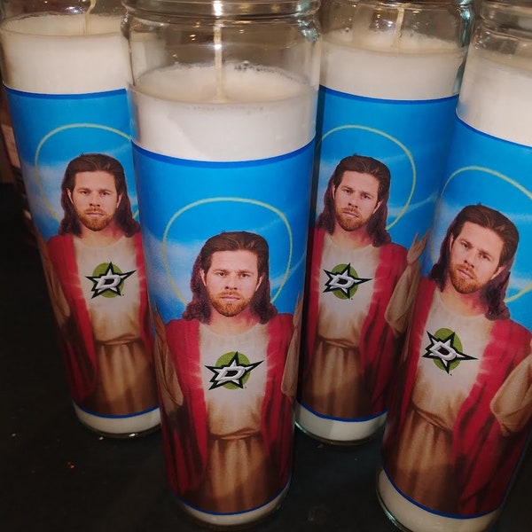 DALLAS STARS Prayer Candle Pavelski Funny Gift Groomsmen Gift Wedding NHL Stanley Cup Playoffs