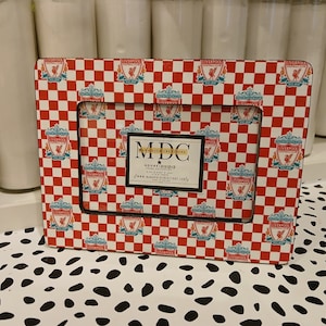 LIVERPOOL FC Football Club FC SOcCEr Picture Frame Holds 4&quot; x 6&quot; -by Mama Duck Creations