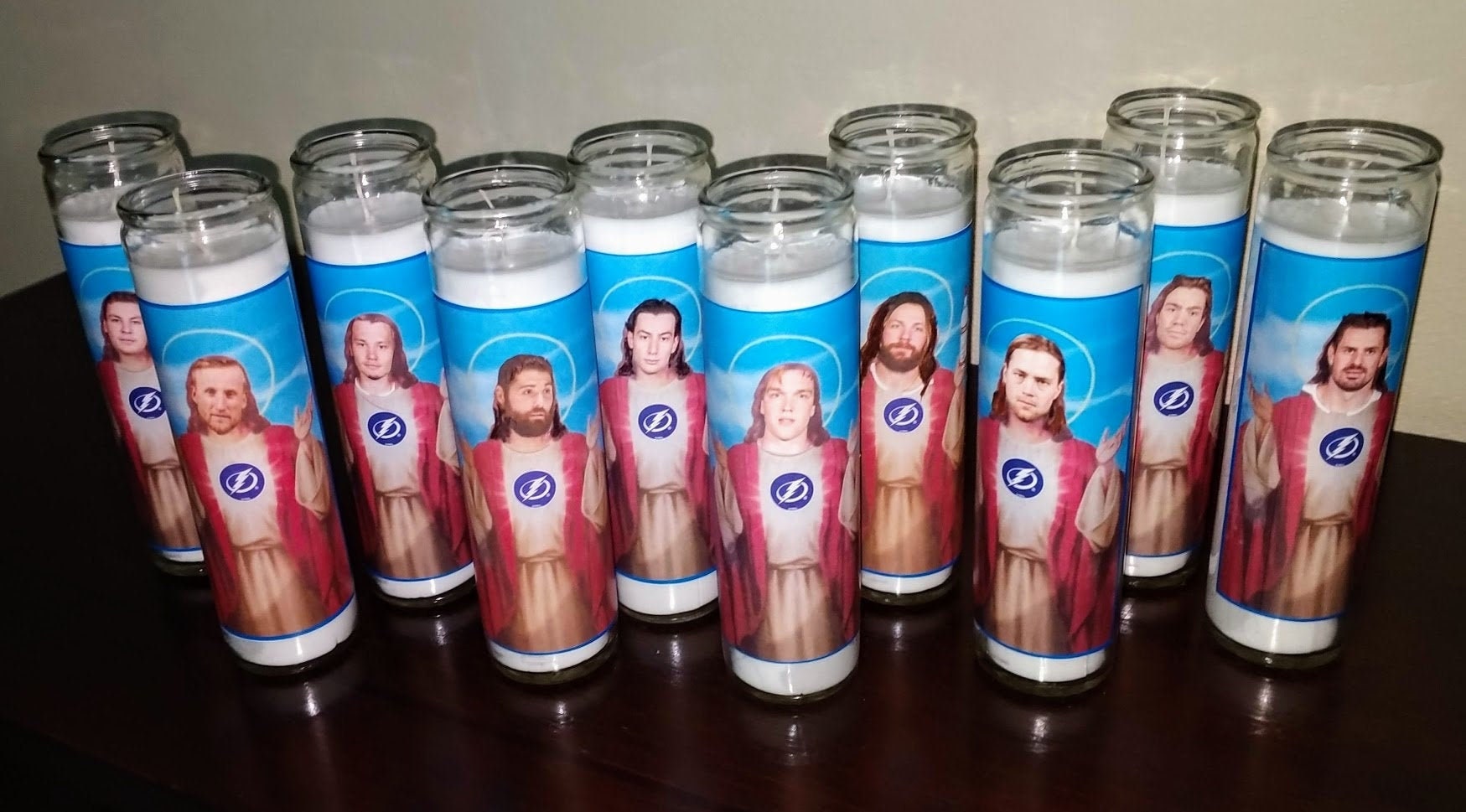 TAMPA BAY LIGHTNING Prayer Candles STAMkoS KUcherov vASSy MaROOn Stan…