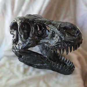 T-Rex Skull Replica: Jurassic Park Dinosaur Decor, Paleontology Gift