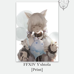 Pre-Order | FFXIV Y'shtola Print | 6x9 | 11x17