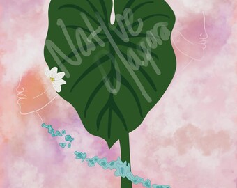Creation Story: Papahānaumoku and Wākea