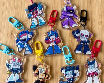 Transformers Prime ] TFP Soundwave, Knock Out & Starscream Acrylic
