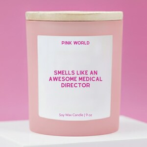 Medical Director Candle Funny Thank You Gift Box For Medical Director  Christmas and Birthday Gift