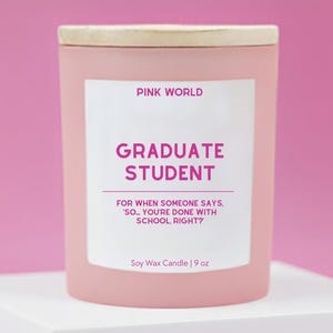 Graduate Student Researcher Scientist Gift for Phd Career Gift Graduation Gift Job Search Humor Home Office Decor Gift Idea