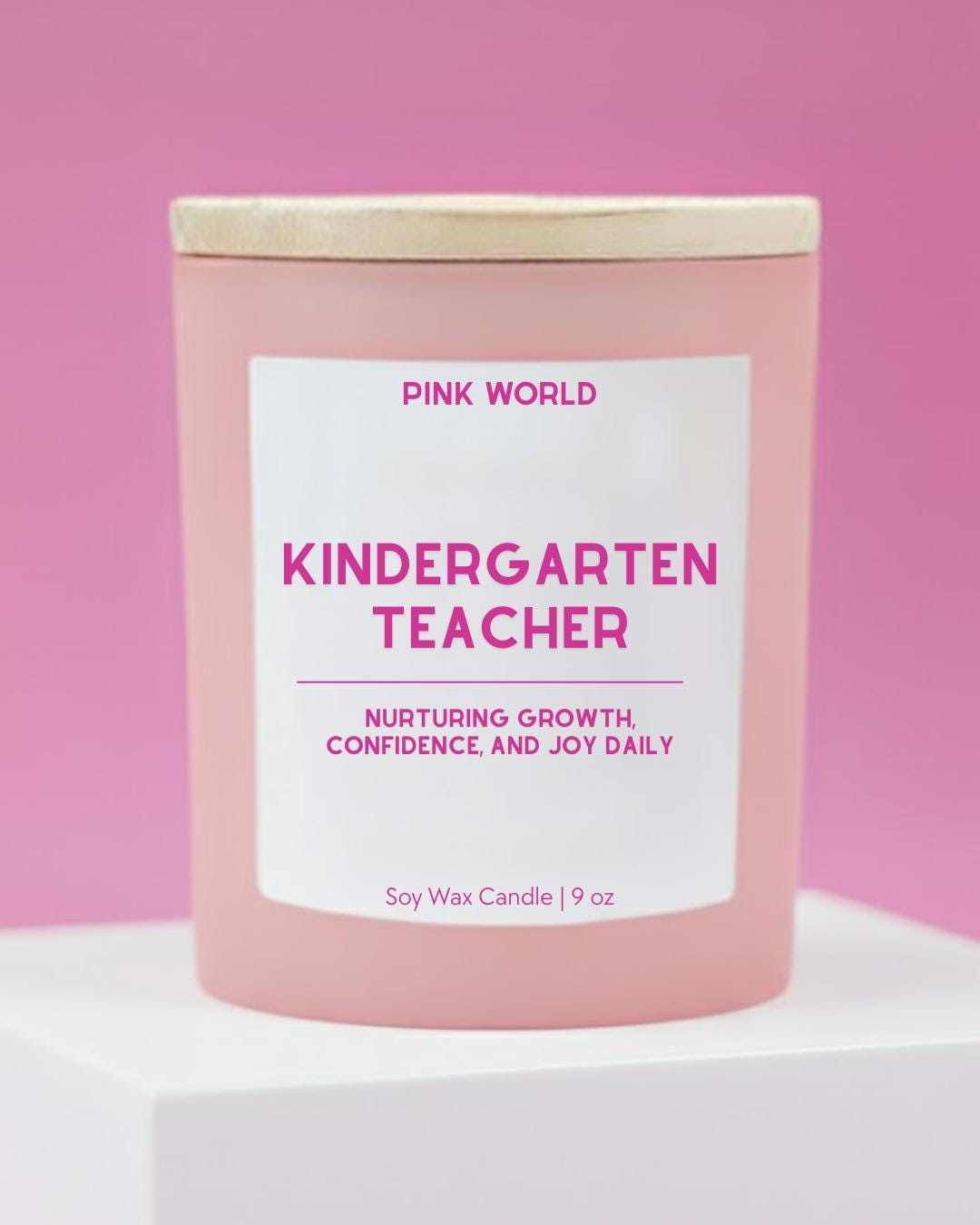 Kindergarten Teacher Gift for Class Instructor Gift Candle Funny Thank ...