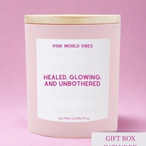 Presente feminista empoderador para mulheres, caixa de presente inspiradora para autocuidado, vela de aniversário para melhor amiga, feminismo, justiça social e ativismo