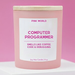 Computer Programmer Gift Candle Funny Thank You Gift Box For Software Engineer Christmas and Birthday Gift