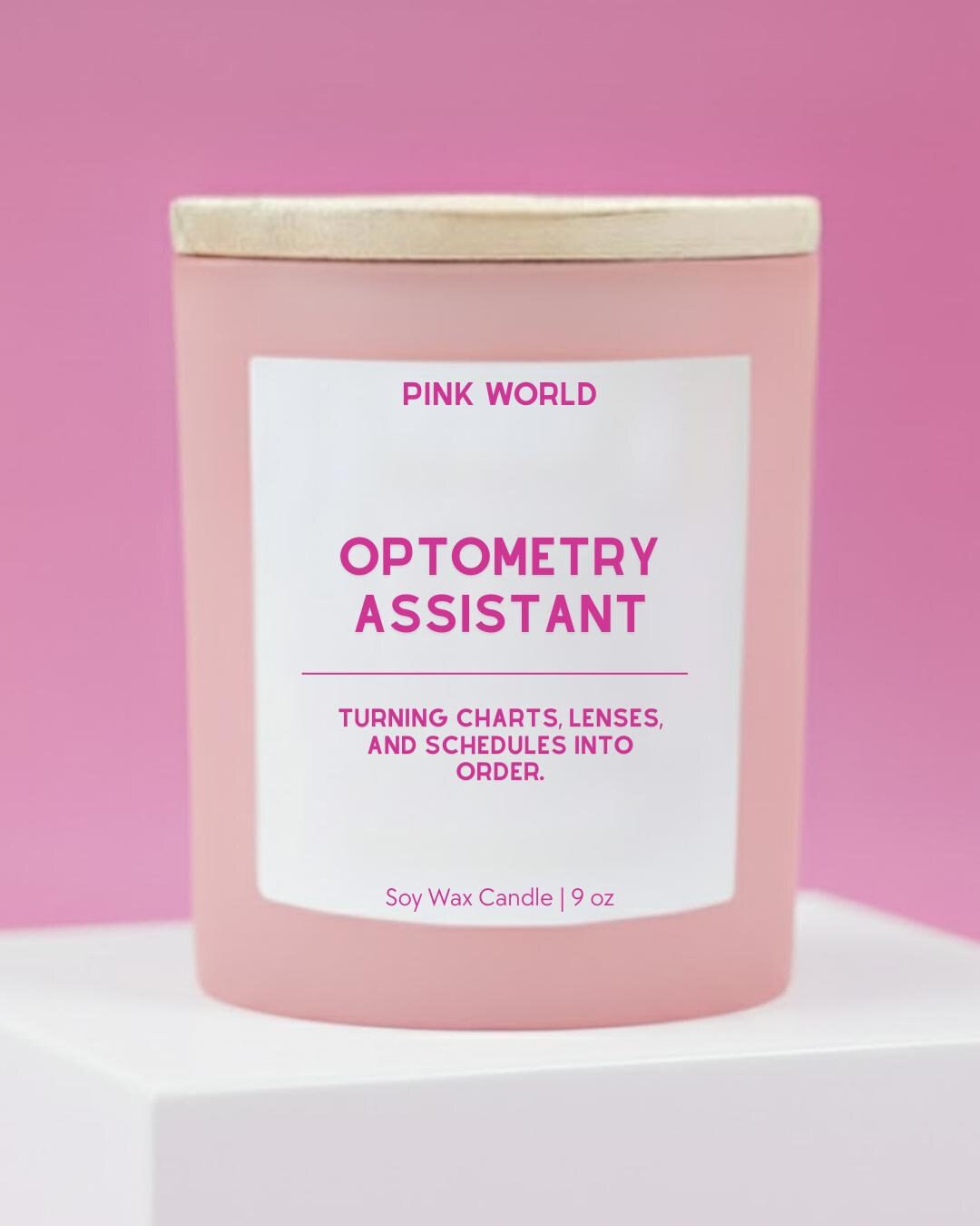 Optometry Gift Box Optometry Tech Gift Candle Funny Thank You Gift Box for Eye Doctor ...