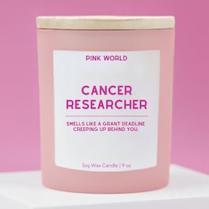 Cancer Researcher Scientist Gift for Phd Career Gift Graduation Gift Job Search Humor Home Office Decor Gift Idea