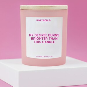 Professor Gift Phd Defense Gift Candle College Instructor Thank You University Teacher Academic Scholar Education Professional Researcher