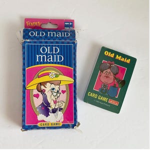 Old Maid Playing Cards Two Decks One Sealed 2002 1995