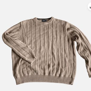 Maglione vintage da uomo Grandpa Core Large Pullover Dockers
