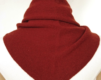 Wool Triangle Scarf, Solid-Color Thermal Headscarf, Thermal Scarf Gift box the holiday presents
