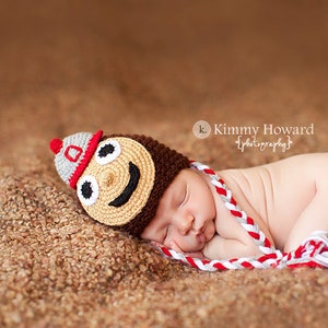 Ohio State Buckeyes Baby Hat for 12-24 