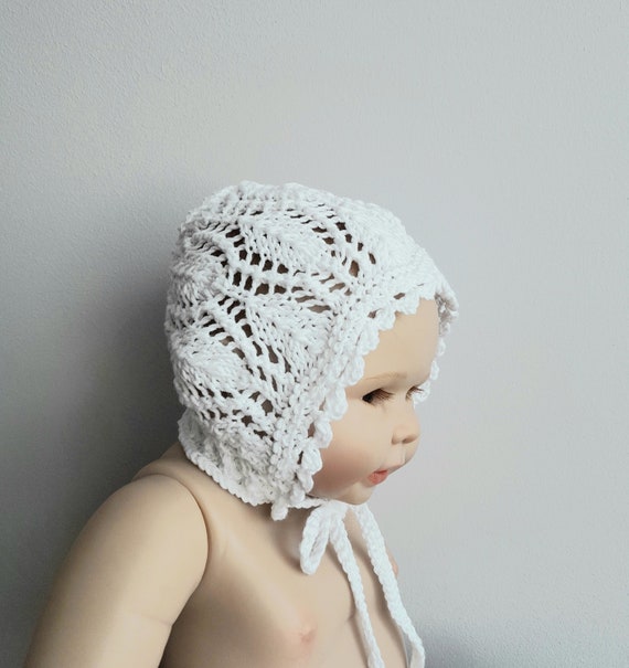 Cappello Per Neonato Lavorato A Mano: Rosa Irlandese, Completo Da - Foto 12