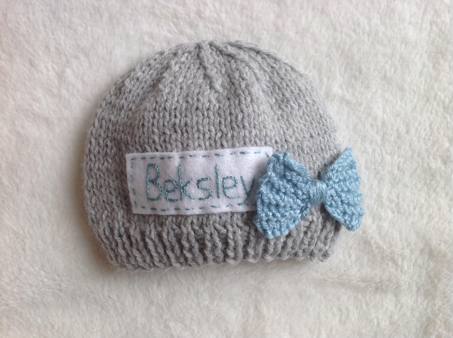 Newborn Photo Prop White Newborn Hat With Red Bow Etsy