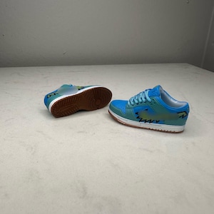 Labubu mini-designerschoenen | Sneakers in Hypebeast-stijl | 15/17 cm poppenschoenen | Perfect voor Labubu V1/2/3 | Handgeschilderd! | SNELLE VERZENDING