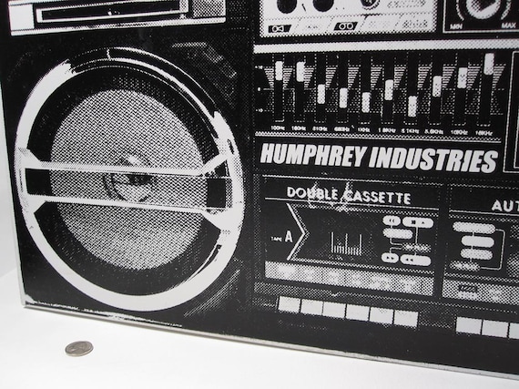 Ghettoblaster (boombox) - Etsy