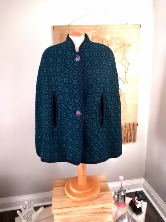Vintage 1960s // Roseta Reed // Welsh Wool Clover 