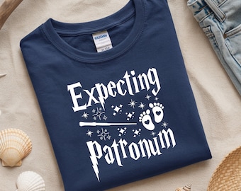 Expecting Patronum T-Shirt, New Parent Gift, Pregnancy Reveal