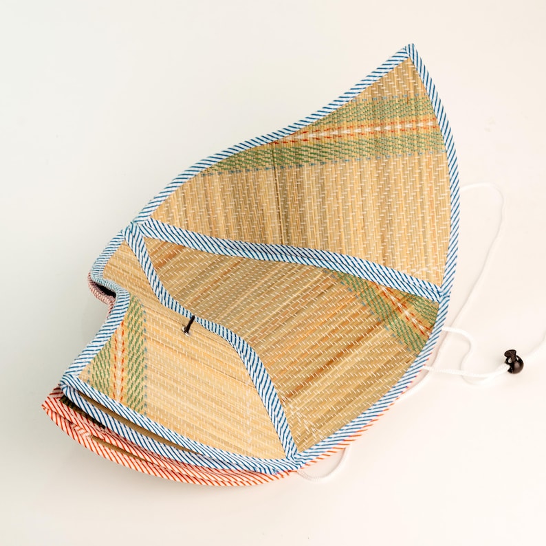 Foldable Straw Bamboo Hat, Seagrass Travel Hat, Backpacker Gift Idea for Travelers, Cool Hiking Summer Hat, Men & Women Camping Accessories