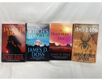James D. Doss Charlie Moon Mystery Lot | 4 Paperback Books | Western Mystery