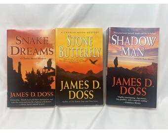 James D. Doss Charlie Moon Mystery Lot | 3 Paperback Books | Western Mystery