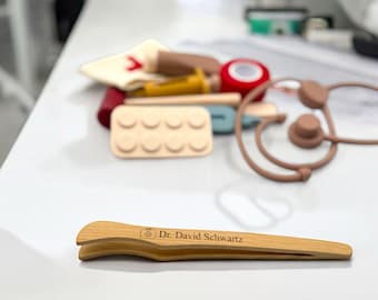Personalized Wooden Medical Doctor Kit Set