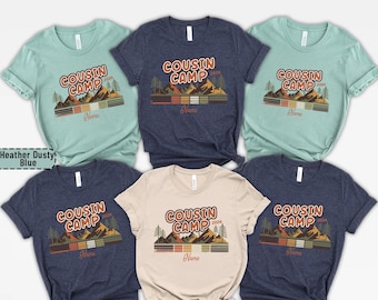 Camp Crew Most Likely To Do Shots Shirt, Mountain Cabin Camping Trip