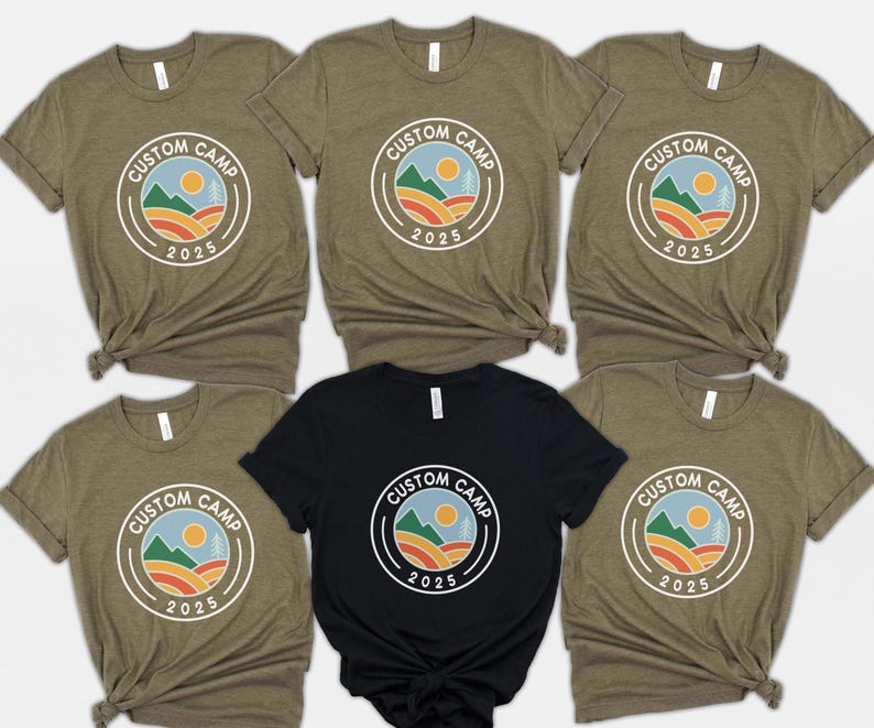 Custom Camp Shirt: Summer Reunion 2025 - Personalized Group Apparel image 3