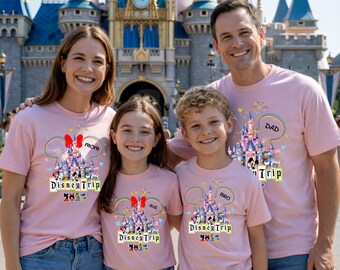 Disney Trip 2026 Family Shirts Dad Mom Bro Sis Baby