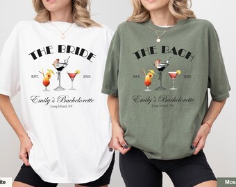 Comfort Colors Bachelorette Party T-Shirts: The Bach Club, Bridesmaids Gifts