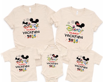 Disney Family Vacation 2026 Matching Shirts
