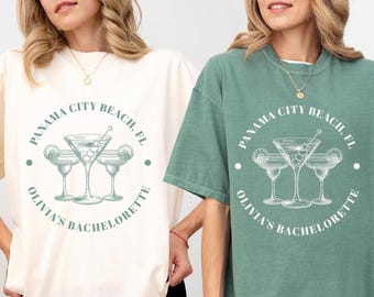 Personalized Bachelorette Party Comfort Colors Tee: Social Club Shirt