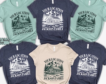 Camp Crew Most Likely To Do Shots Shirt, Mountain Cabin Camping Trip